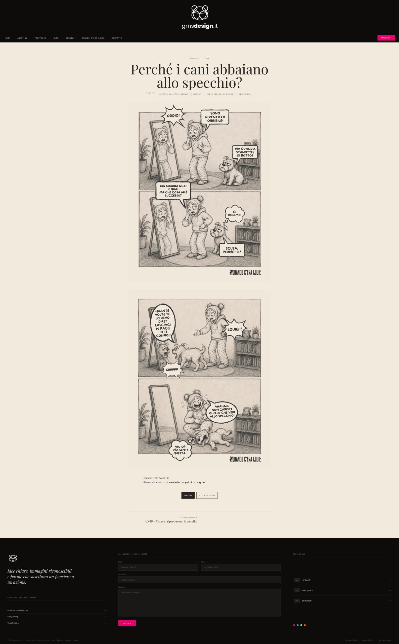 sonogiorgia.it | AI-Co-worked Portfolio